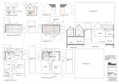 Building regulations drawing