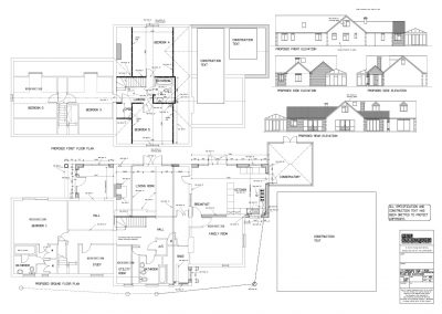 Building regulations drawing