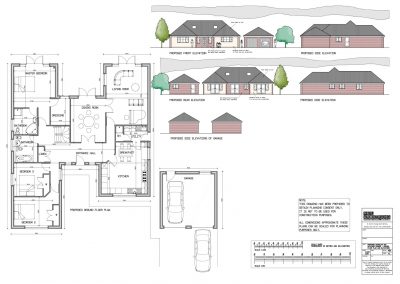 Building regulations drawing