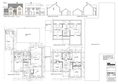 Building regulations drawing