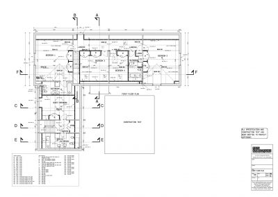 Regs first floor plan