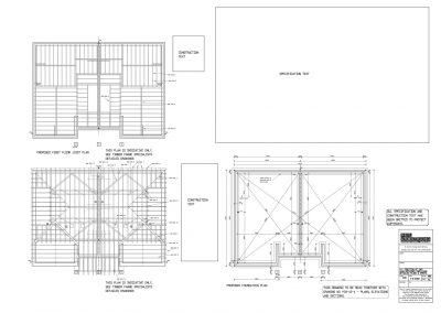 Building regulations drawing