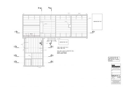 Regs first floor joist plan