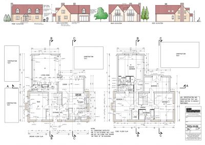 Building regulations drawing