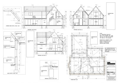 Building regulations drawing