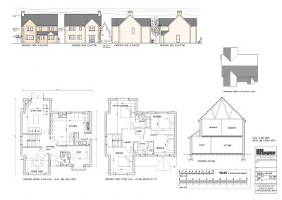 Planning drawing plot