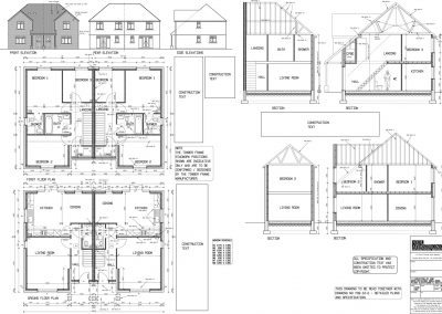Building regulations drawing